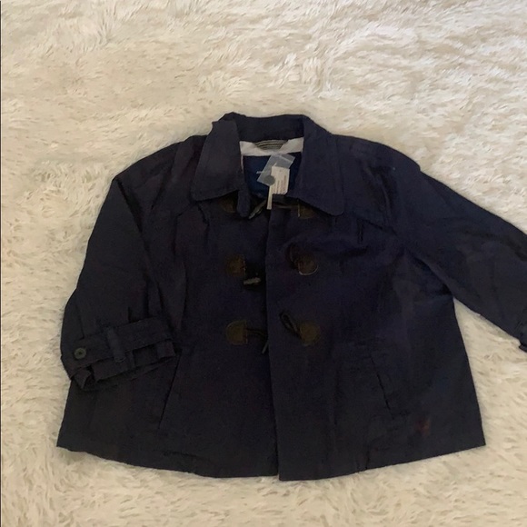 American Eagles Navy Cotton Jacket - Picture 1 of 7